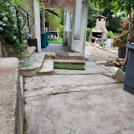 Charme Et Piscine Dans Le Gard Salon Et Deux Lägenhet *